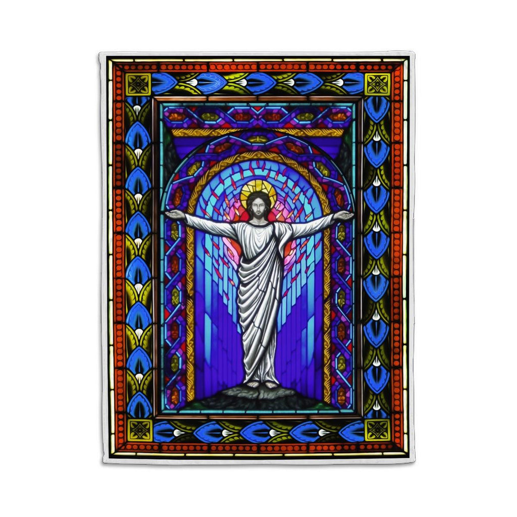 Blanket Jesus Stained Glass - DucG