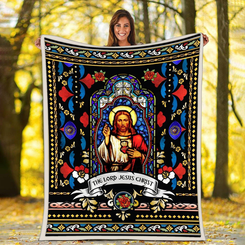 Blanket Jesus The Lord Jesus Christ Stained - DucG