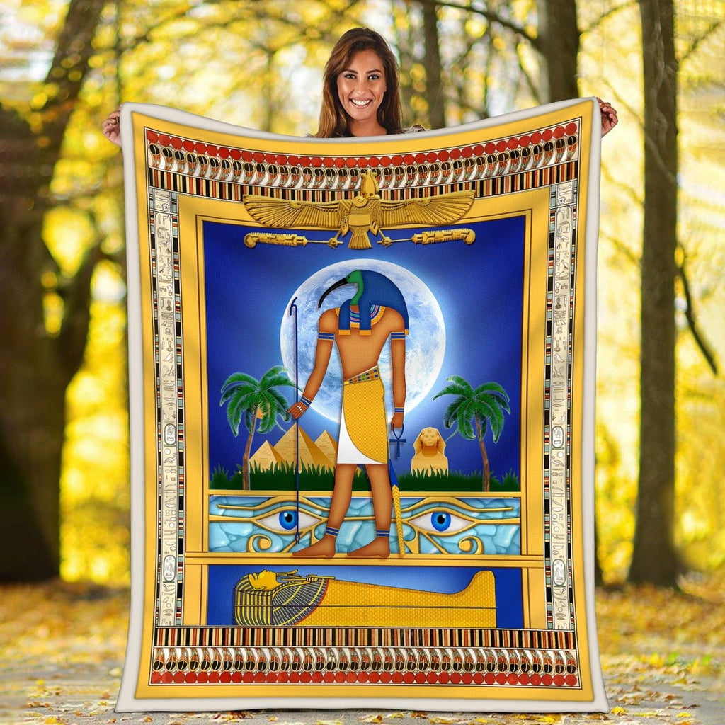 Blanket Thoth Egyptian God - DucG