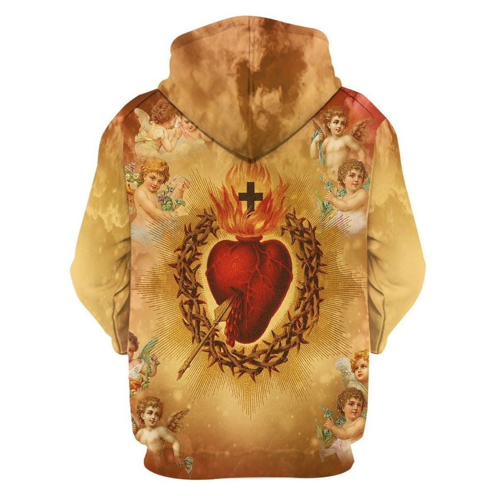 Blessed Virgin Mary & Jesus Hoodie - DucG