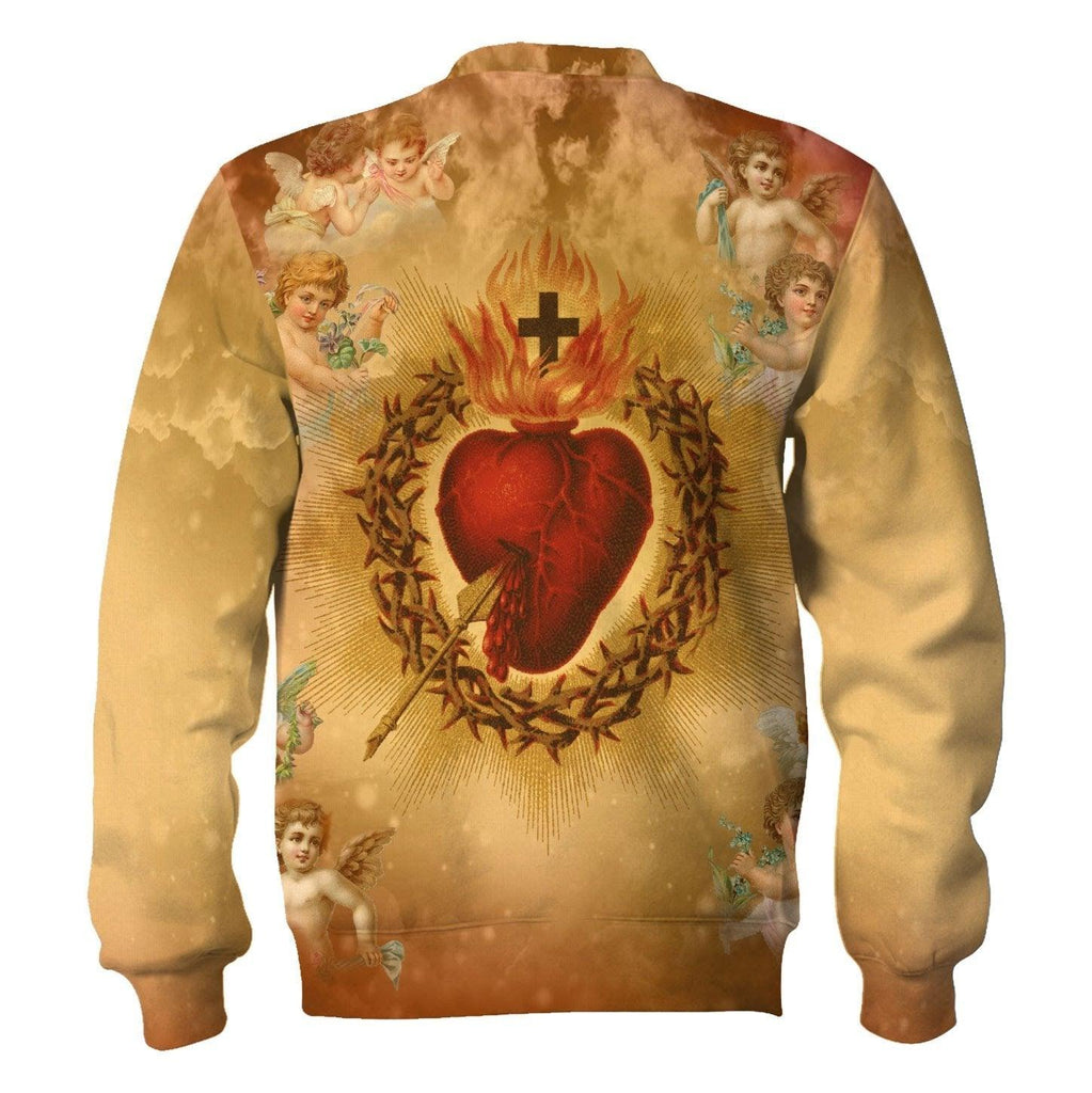 Blessed Virgin Mary & Jesus Sweatshirt - DucG