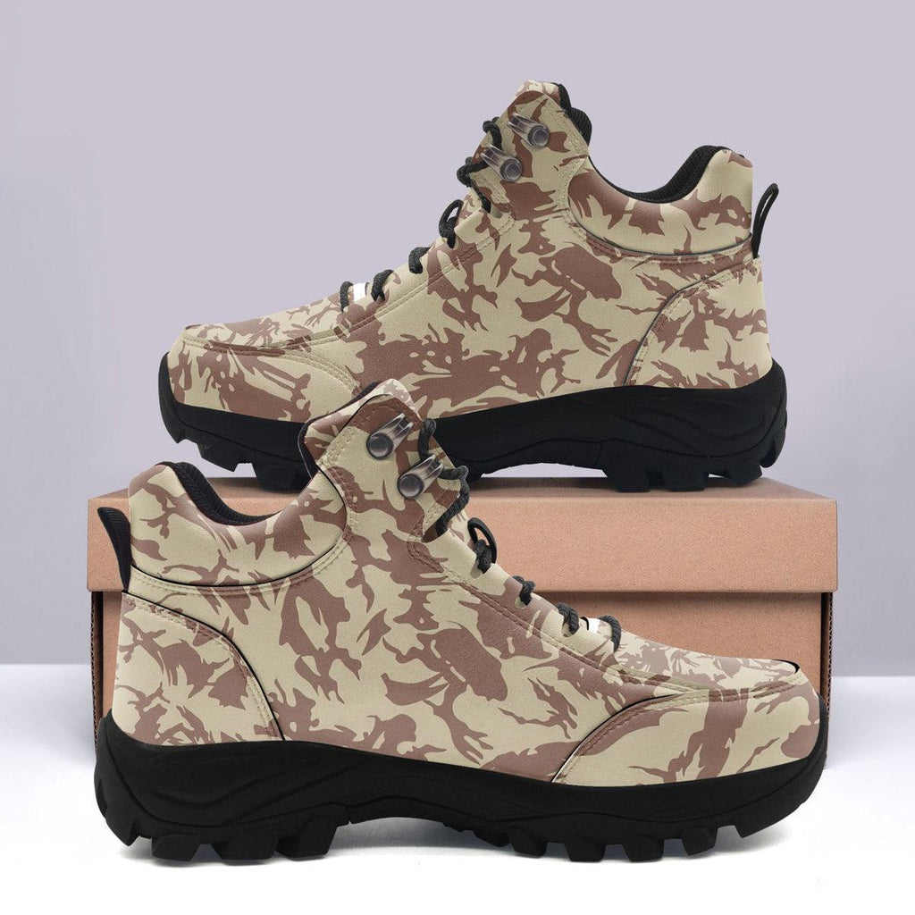 Bristish Desert (DPM) Camo Pattern Hiking Shoes - DucG