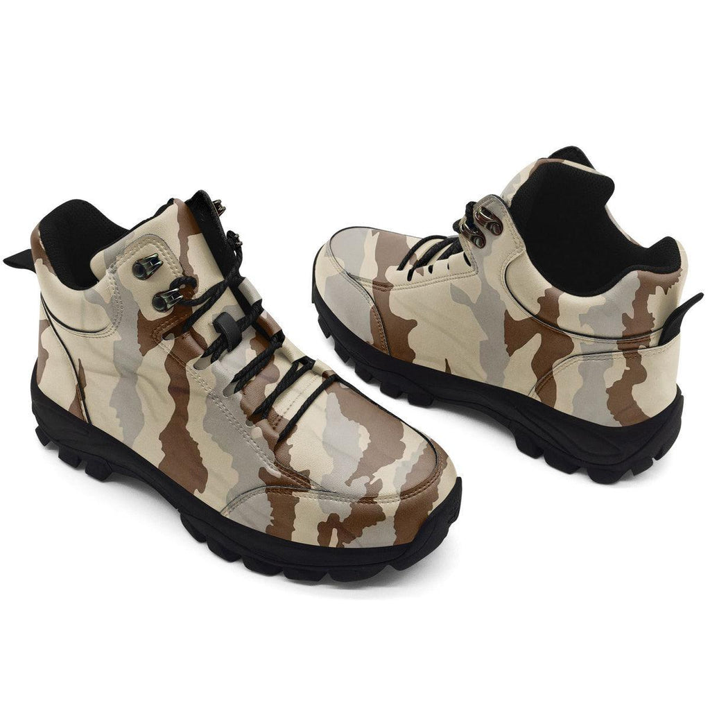 Camouflage Daguet Desert Camouflage Hiking Shoes - DucG