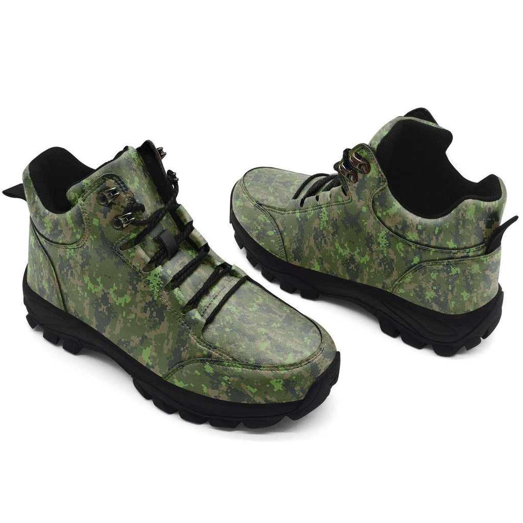 Canadian Disruptive Pattern CADPAT Canadian Armed Forces (CF) Hiking Shoes - DucG