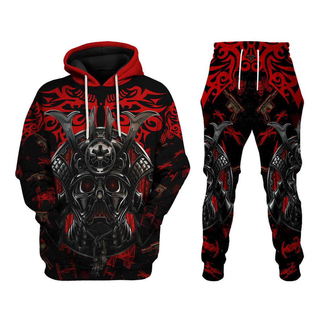 Darth Vader Samurai T-shirt Hoodie Sweatpants Apparel - Gearhomie.com