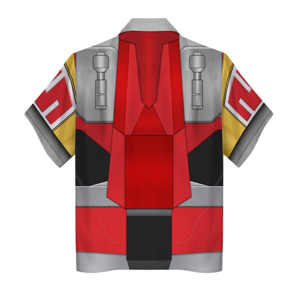 Dino Megazord Mighty Morphin Hoodies Sweatshirt T-shirt Hawaiian - Gearhomie.com