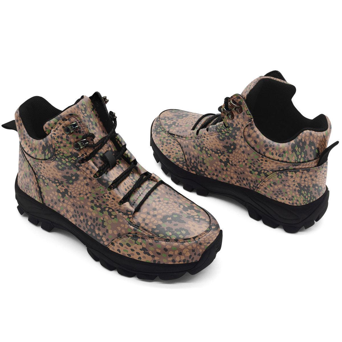 Erbsenmuster German Waffen-SS WWII Pea Dot Camo Patterns Hiking Shoes ...