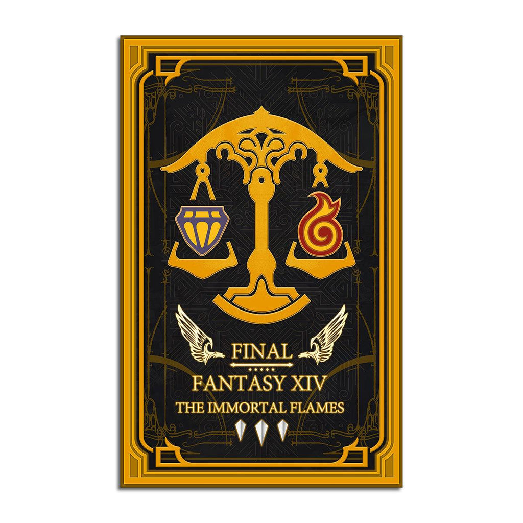 Final Fantasy XIV Grand Companies of Eorzea Ul'dah Immortal Flames Rug - DucG