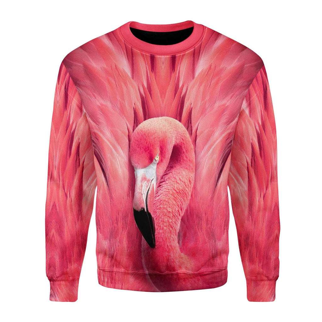 Flamingo 2 Animal Cosplay T-shirt Hoodie Sweatpants Apparel - DucG