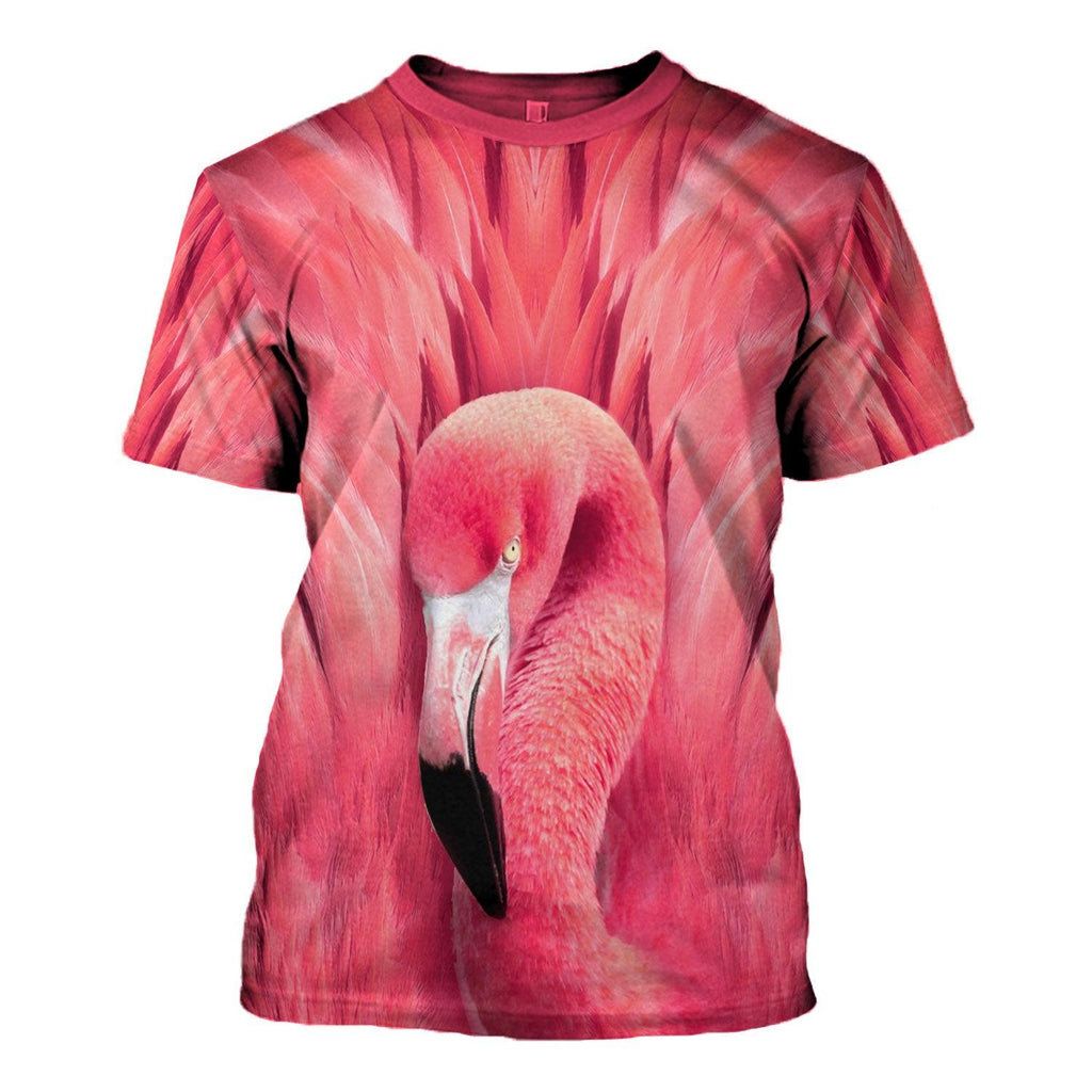 Flamingo 2 Animal Cosplay T-shirt Hoodie Sweatpants Apparel - DucG