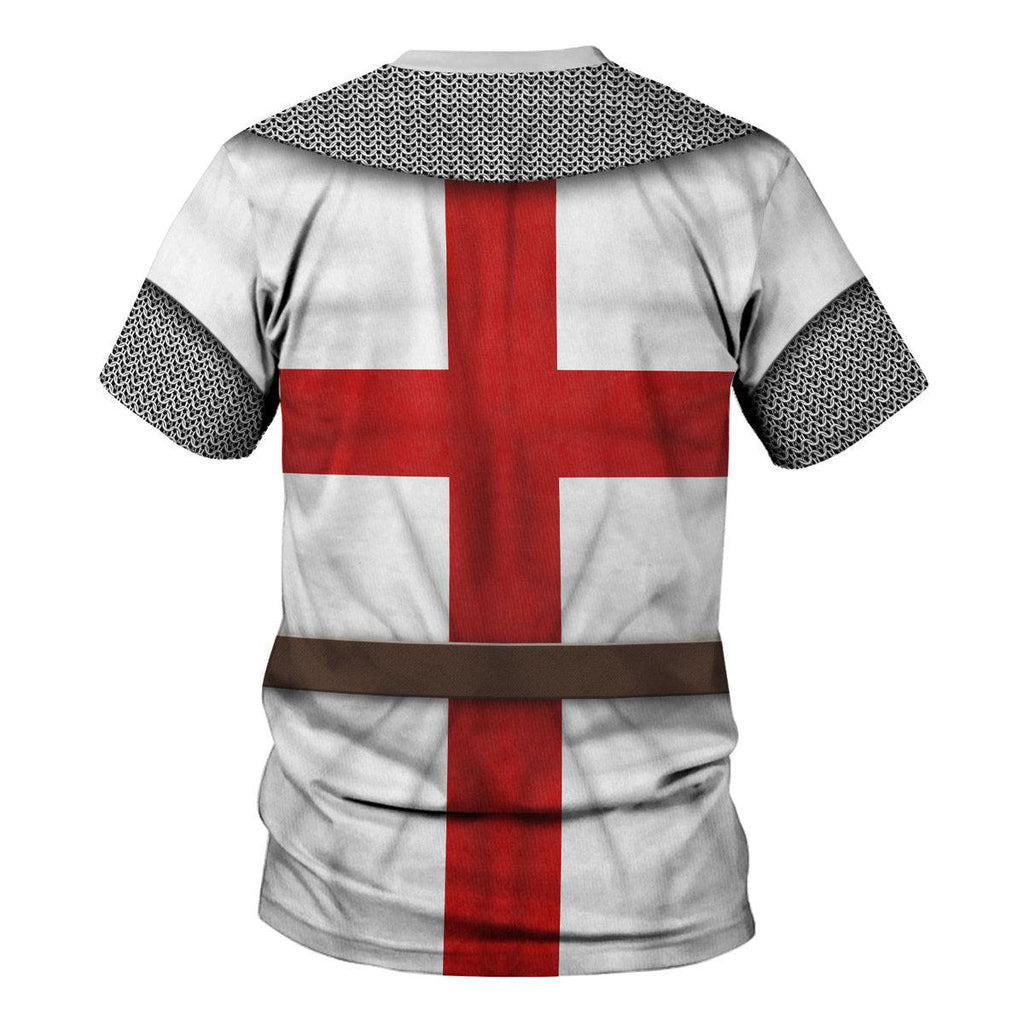 Gearhomie 1189-1192 Templar Knight-String Mail Costume Hoodie Sweatshirt T-Shirt Tracksuit - Gearhomie.com