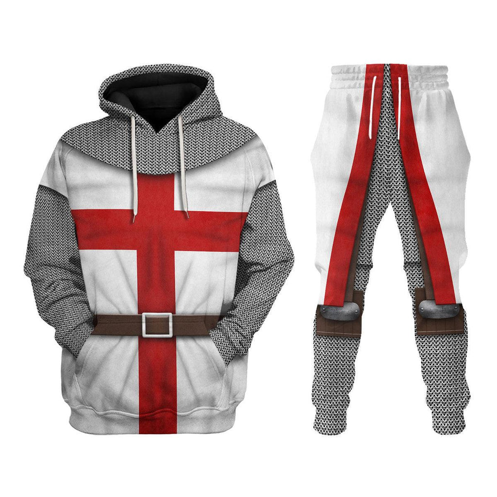 Gearhomie 1189-1192 Templar Knight-String Mail Costume Hoodie Sweatshirt T-Shirt Tracksuit - Gearhomie.com