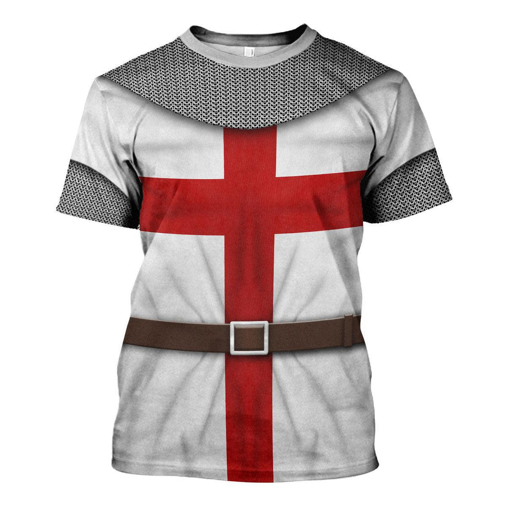 Gearhomie 1189-1192 Templar Knight-String Mail Costume Hoodie Sweatshirt T-Shirt Tracksuit - Gearhomie.com