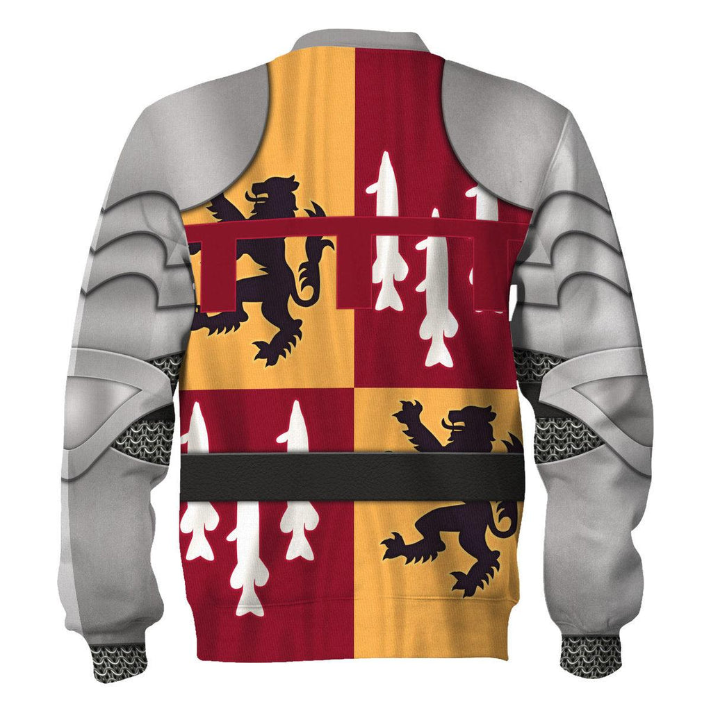 Gearhomie 14C-Sir Henry Percy Hotspur Amour Knights Costume Hoodie Sweatshirt T-Shirt Tracksuit - Gearhomie.com