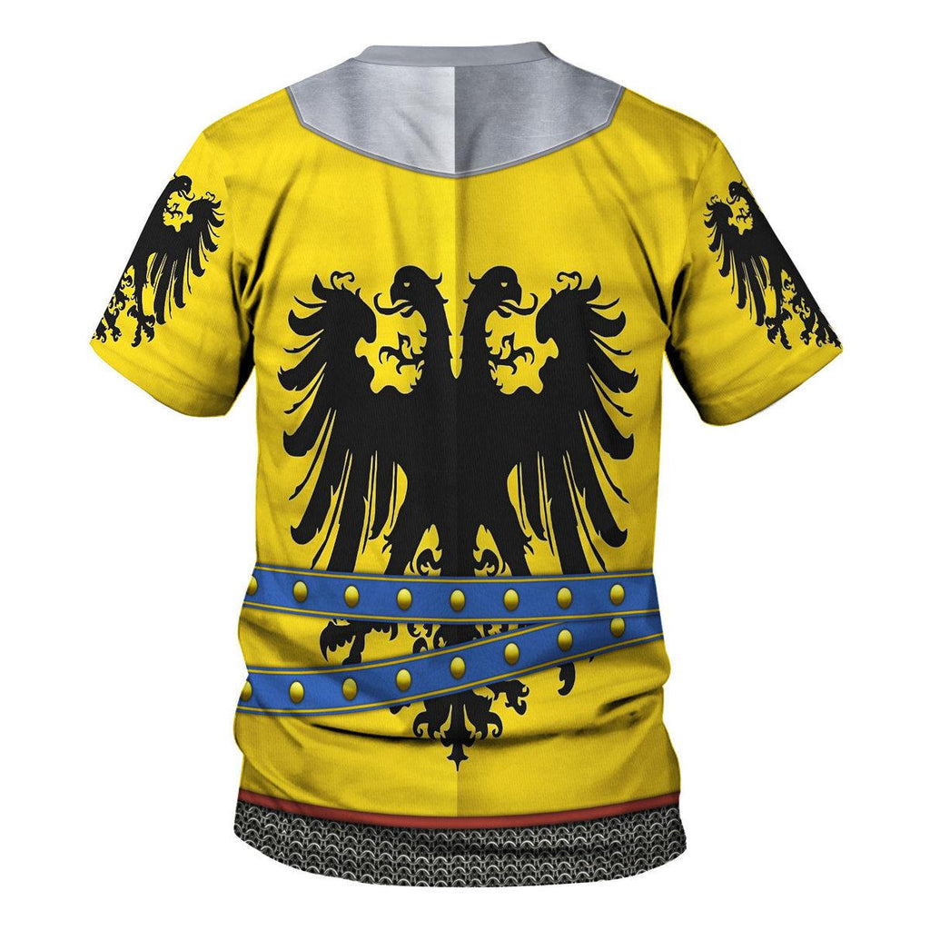 Gearhomie 15th Century Holy Roman Empire Knight Costume Hoodie Sweatshirt T-Shirt Tracksuit - Gearhomie.com