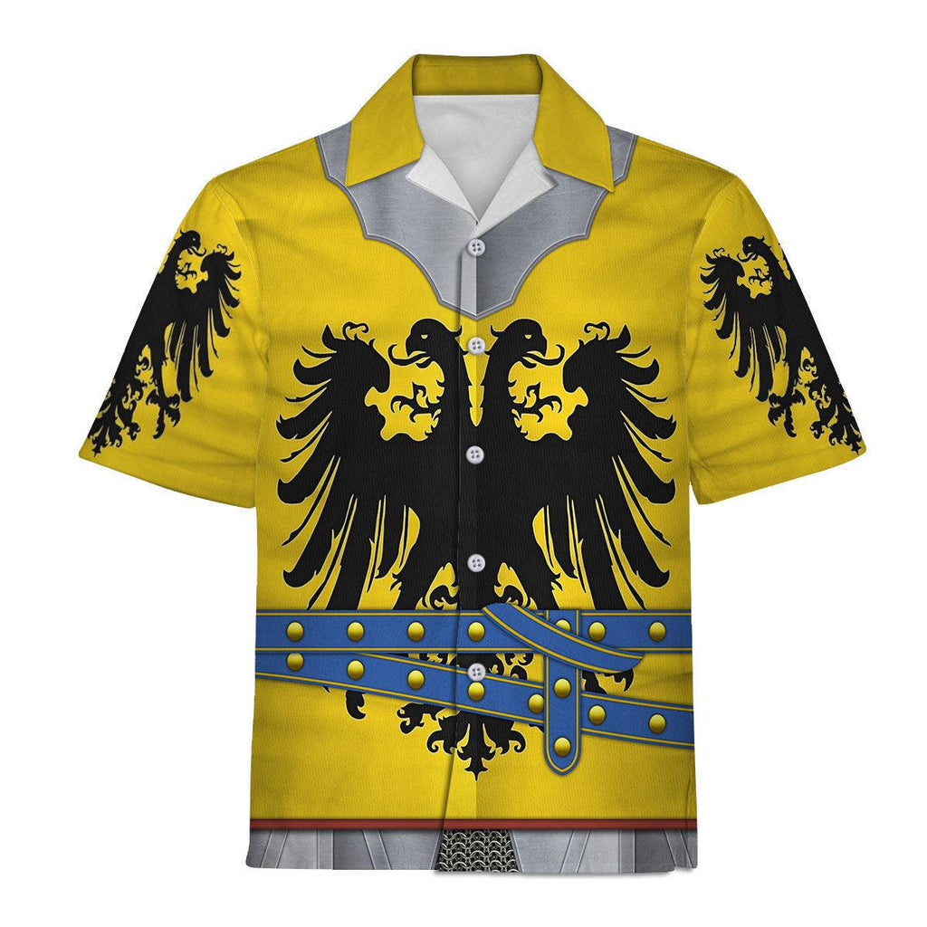 Gearhomie 15th Century Holy Roman Empire Knight Costume Hoodie Sweatshirt T-Shirt Tracksuit - Gearhomie.com