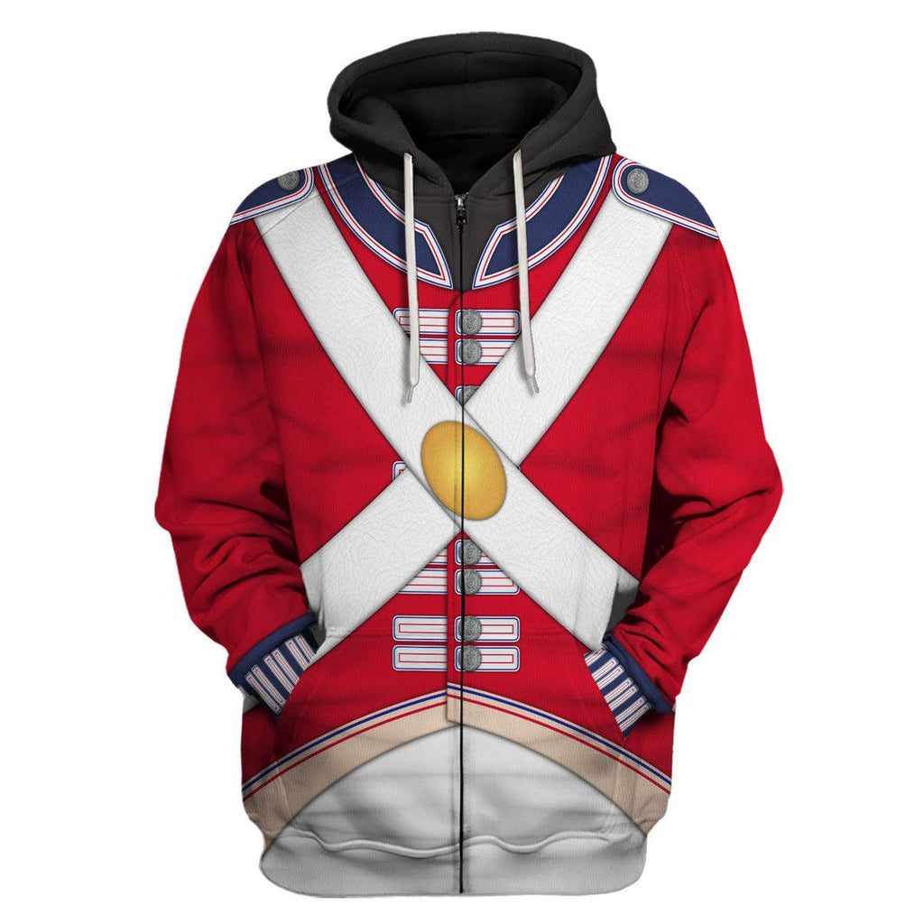 Gearhomie 1804 Royal Marine – Battle of Trafalgar Uniform All Over Print Hoodie Sweatshirt T-Shirt Tracksuit - DucG