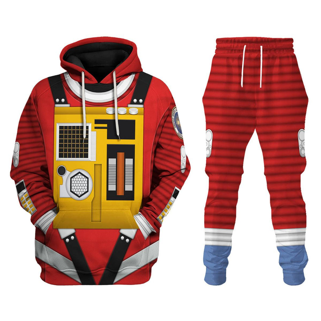 Gearhomie 2001: Space Odyssey Dave's Iconic Costume Hoodie Sweatshirt T-Shirt Sweatpants - Gearhomie.com