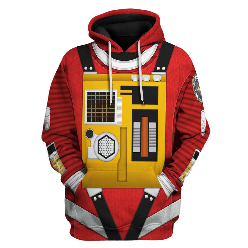 Gearhomie 2001: Space Odyssey Dave's Iconic Costume Hoodie Sweatshirt T-Shirt Sweatpants - Gearhomie.com