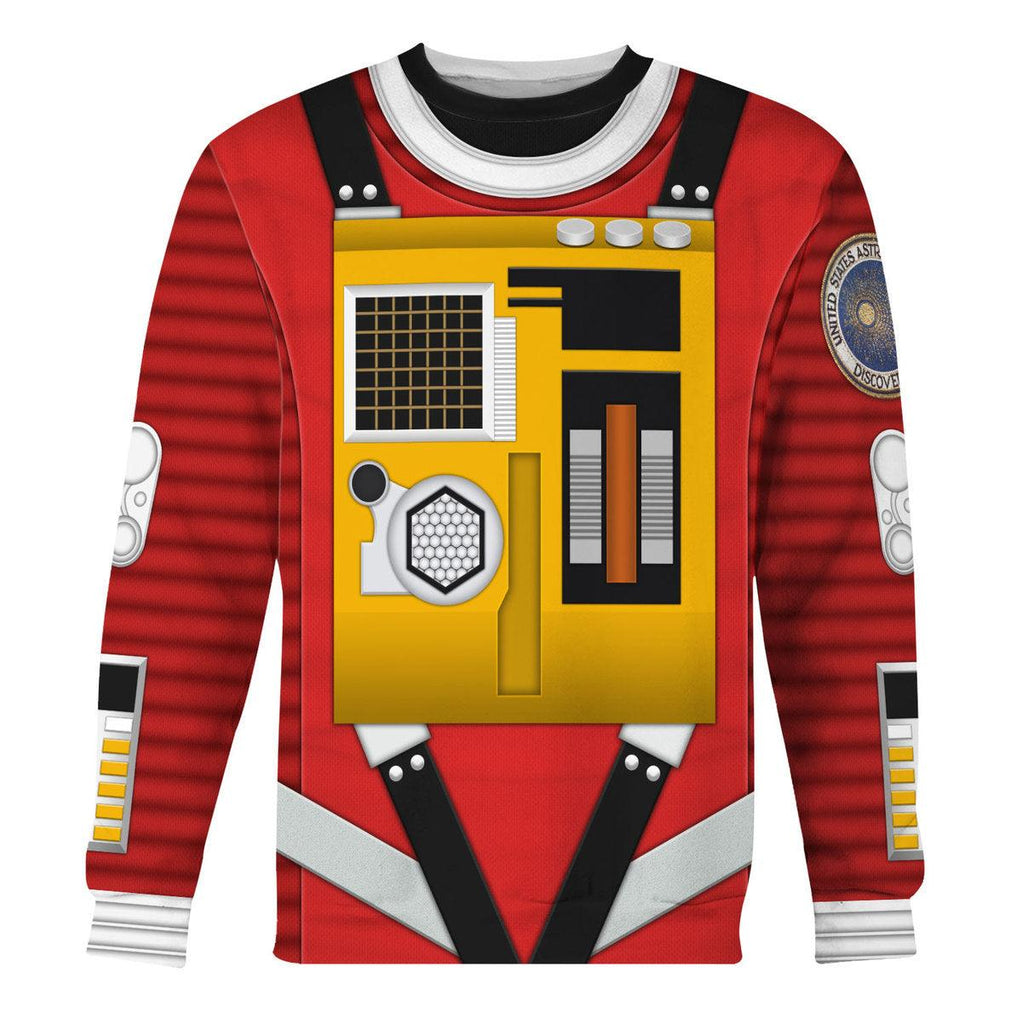 Gearhomie 2001: Space Odyssey Dave's Iconic Costume Hoodie Sweatshirt T-Shirt Sweatpants - Gearhomie.com