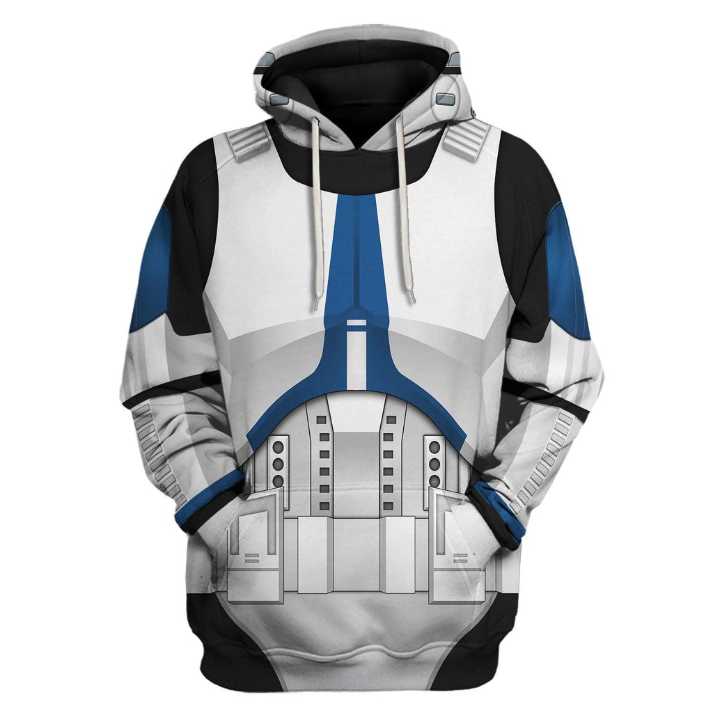 Gearhomie 501st Clone Trooper Costume Hoodie Sweatshirt T-Shirt Sweatpants - Gearhomie.com