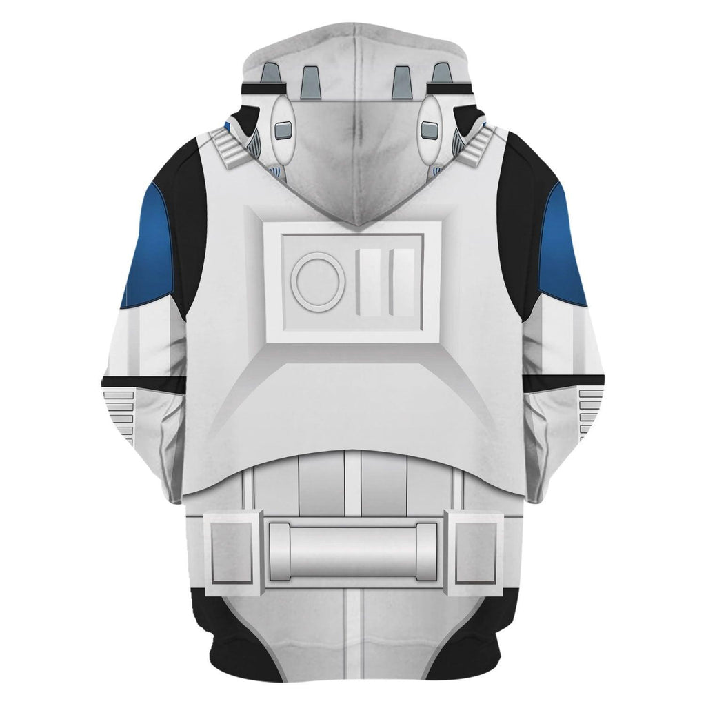 Gearhomie 501st Clone Trooper Costume Hoodie Sweatshirt T-Shirt Sweatpants - Gearhomie.com