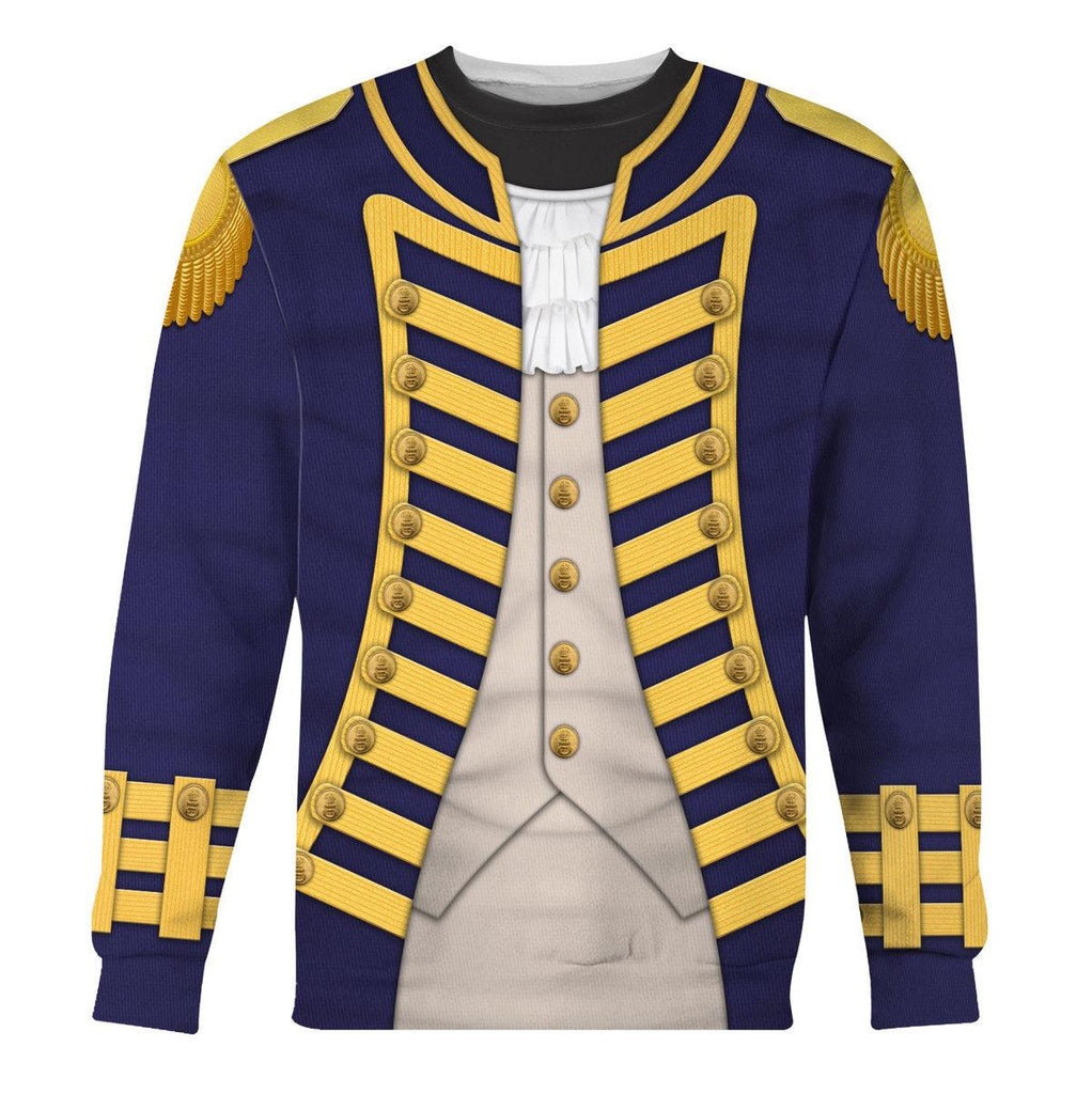 Gearhomie Admiral Collingwood Uniform All Over Print Hoodie Sweatshirt T-Shirt Tracksuit - DucG