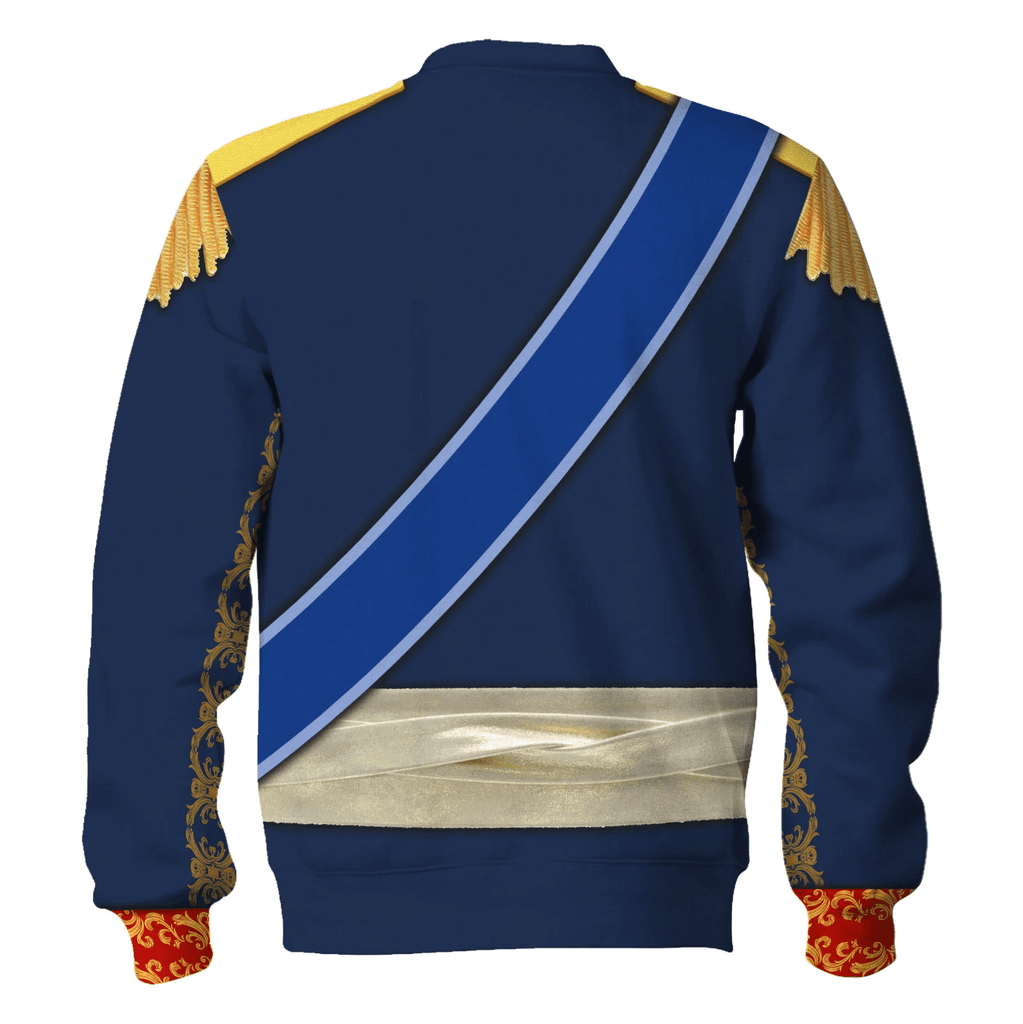 Gearhomie Agustin de Iturbide, Augustine of Mexico Costume Hoodie Sweatshirt T-Shirt Tracksuit - Gearhomie.com