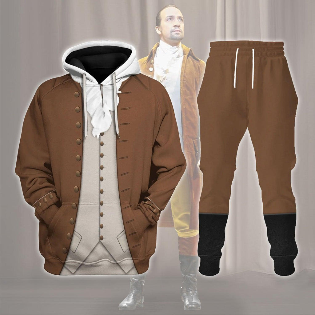 Gearhomie Alexander Hamilton Costume Hoodie Sweatshirt T-Shirt Tracksuit - Gearhomie.com