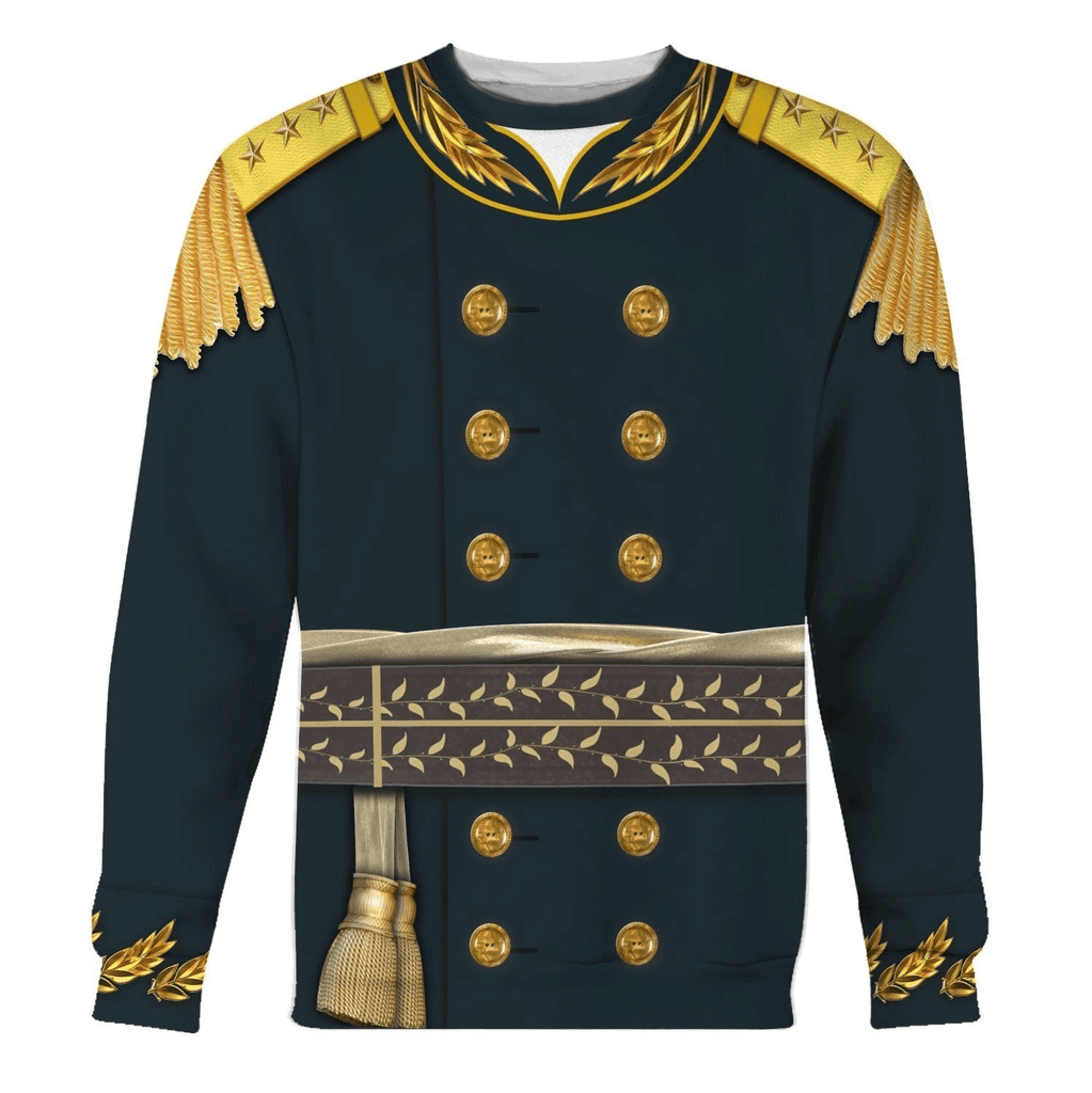 Gearhomie American Commander Winfield Scott Costume Hoodie Sweatshirt T-Shirt Tracksuit - Gearhomie.com