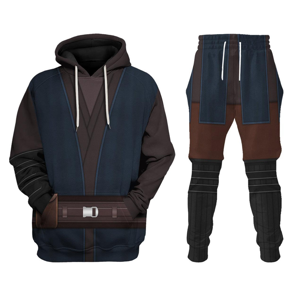 Gearhomie Anakin Skywalker's Jedi Robes Costume Hoodie Sweatshirt T-Shirt Sweatpants - Gearhomie.com