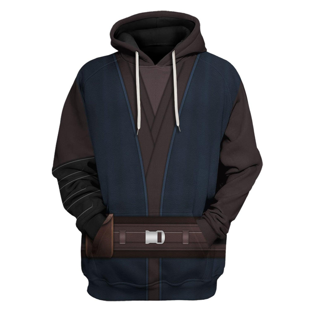 Gearhomie Anakin Skywalker's Jedi Robes Costume Hoodie Sweatshirt T-Shirt Sweatpants - Gearhomie.com