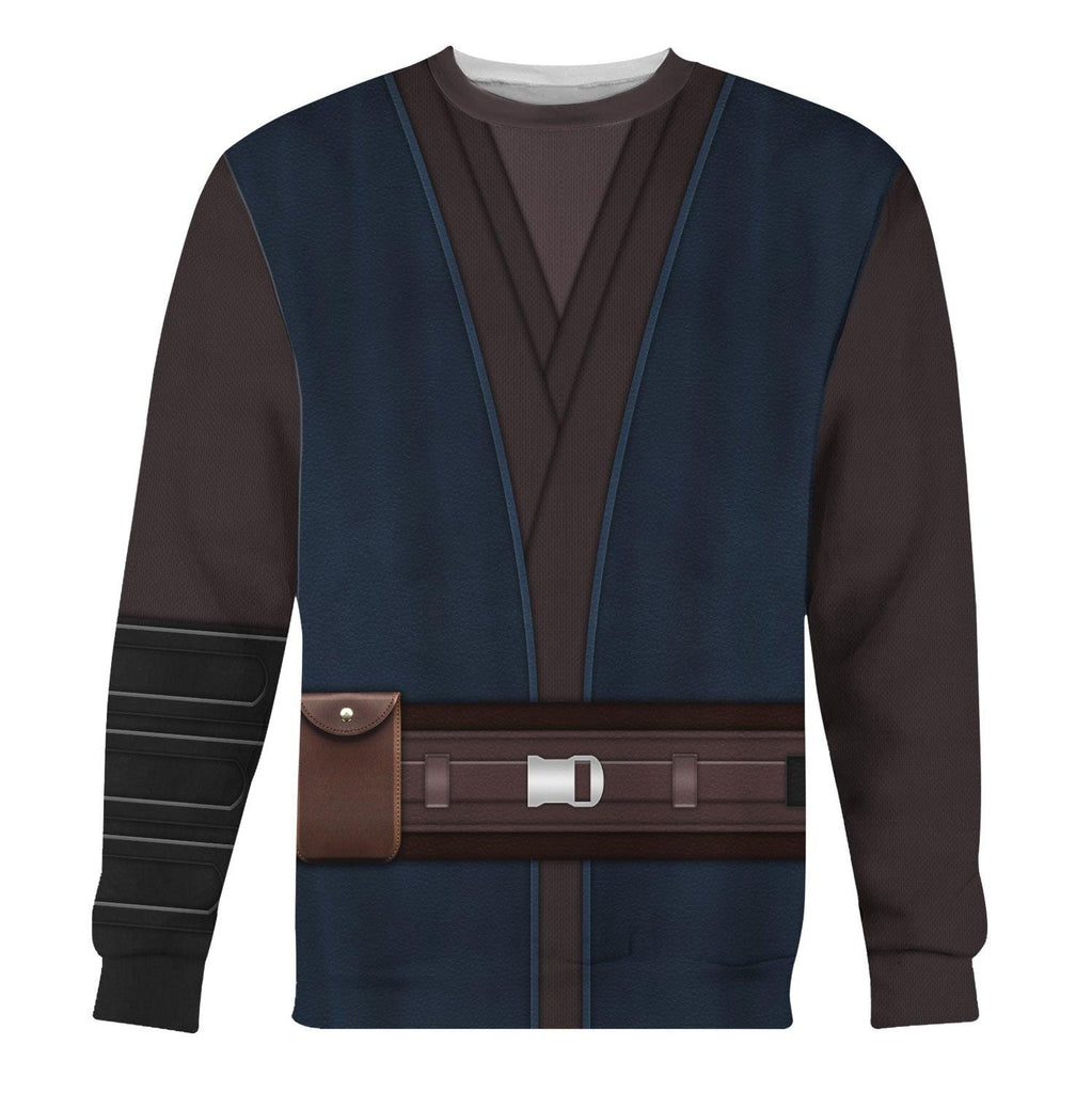 Gearhomie Anakin Skywalker's Jedi Robes Costume Hoodie Sweatshirt T-Shirt Sweatpants - Gearhomie.com