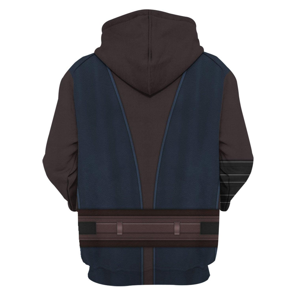 Gearhomie Anakin Skywalker's Jedi Robes Costume Hoodie Sweatshirt T-Shirt Sweatpants - Gearhomie.com