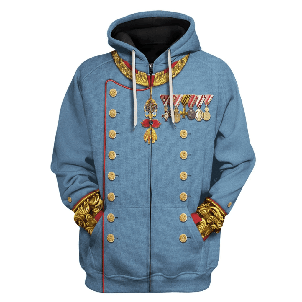 Gearhomie Archduke Franz Ferdinand of Austria Hoodie Sweatshirt T-Shirt Tracksuit - Gearhomie.com