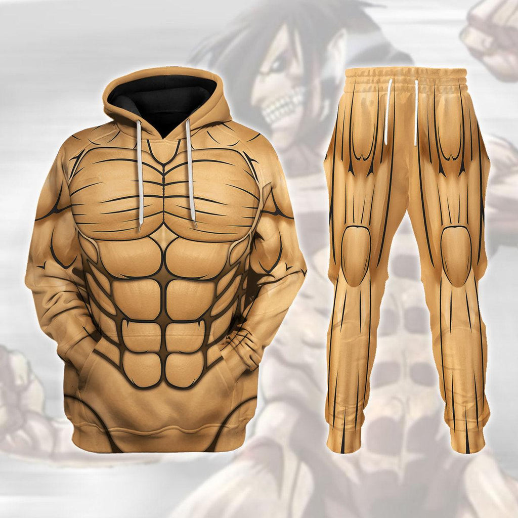 Gearhomie Attack Titan Costume Hoodie Sweatshirt T-Shirt Sweatpants - Gearhomie.com