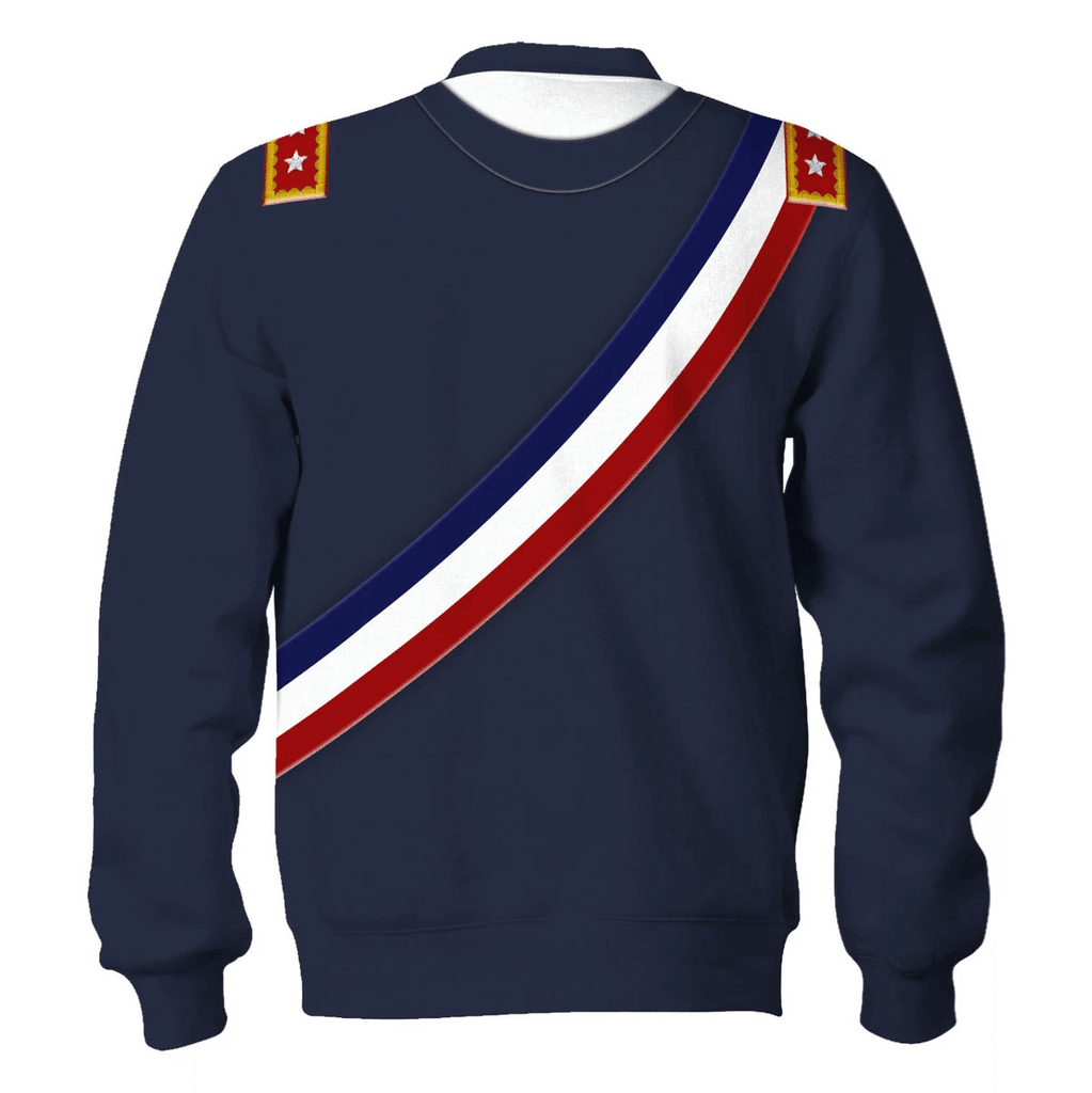 Gearhomie Augusto Pinochet 29th President Of Chile Costume Hoodie Sweatshirt T-Shirt Tracksuit - Gearhomie.com