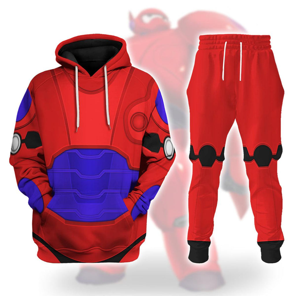 Gearhomie Baymax Super Armor Cosplay Costume Hoodie Sweatshirt T-Shirt Sweatpants - Gearhomie.com