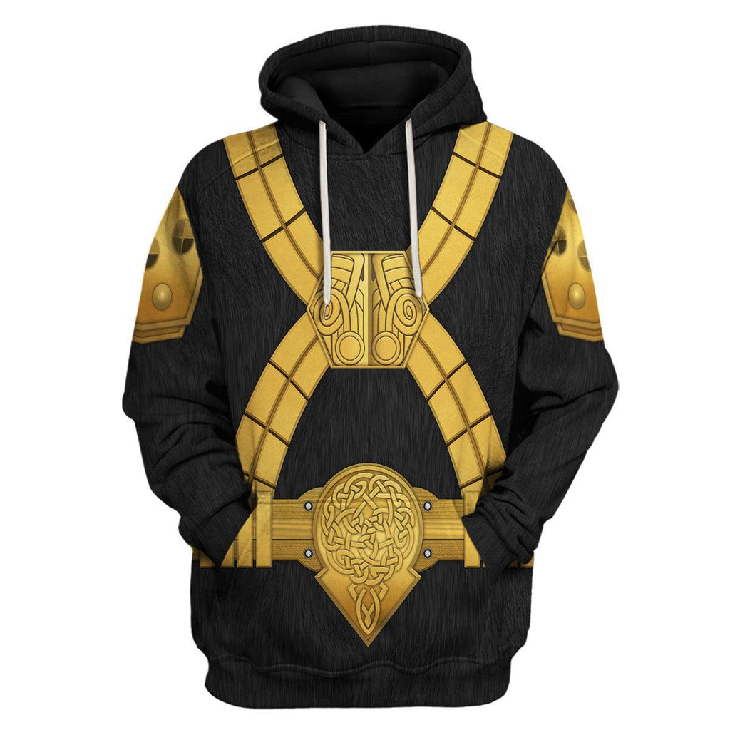 Gearhomie Black Krrsantan Costume Hoodie Sweatshirt T-Shirt Sweatpants - Gearhomie.com