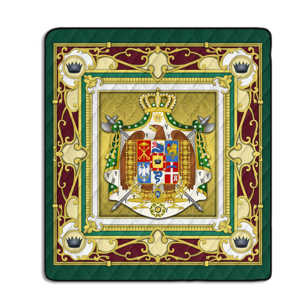 Gearhomie Blanket Kingdom of Italy (Napoleonic) Coat of Arms Quilt - Gearhomie.com