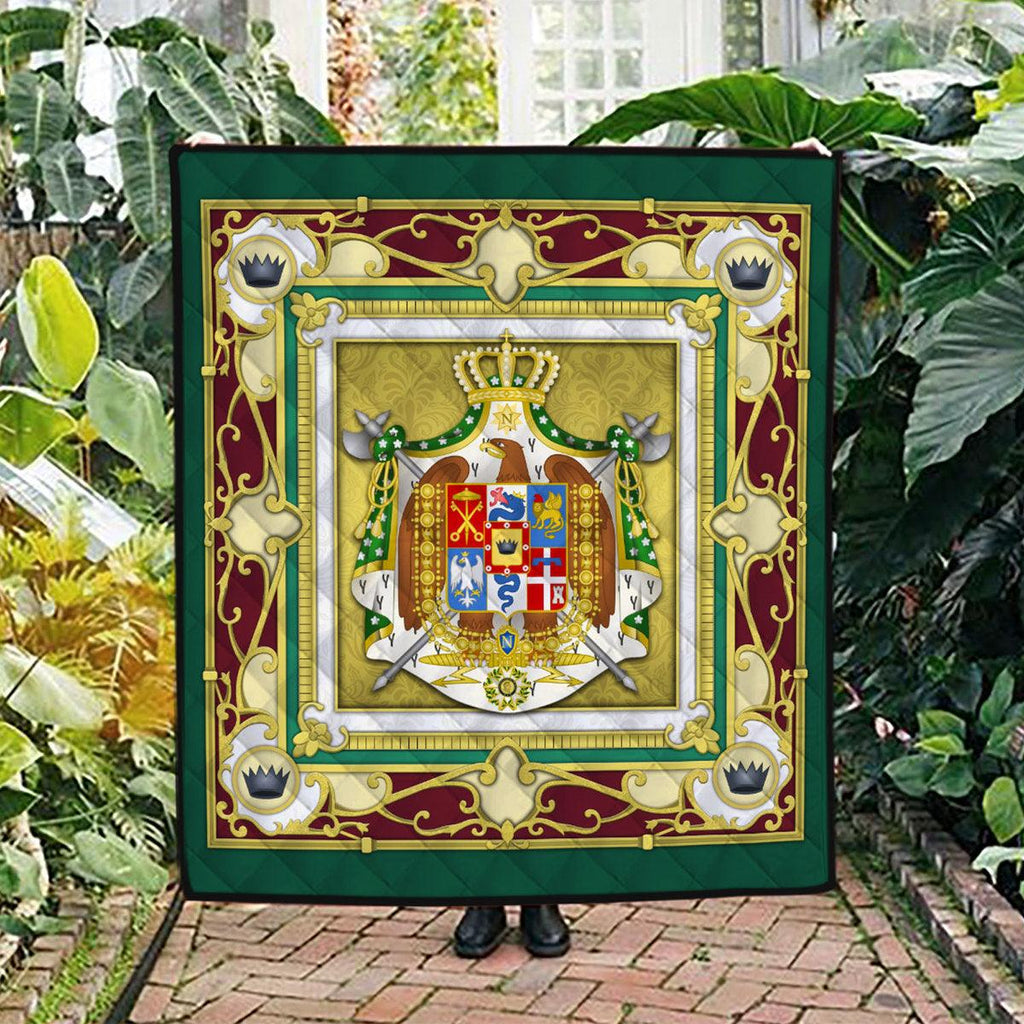 Gearhomie Blanket Kingdom of Italy (Napoleonic) Coat of Arms Quilt - Gearhomie.com