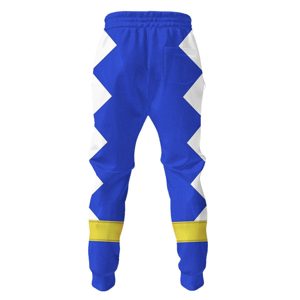 Gearhomie Blue Ranger Dino Thunder Hoodies Sweatshirt T-shirt Hawaiian Sweatpants - Gearhomie.com