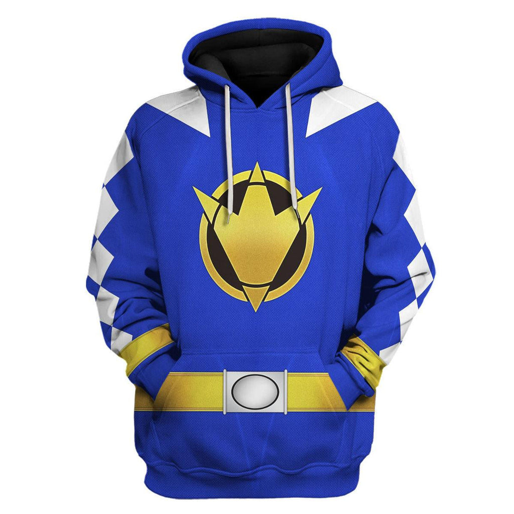 Gearhomie Blue Ranger Dino Thunder Hoodies Sweatshirt T-shirt Hawaiian Sweatpants - Gearhomie.com