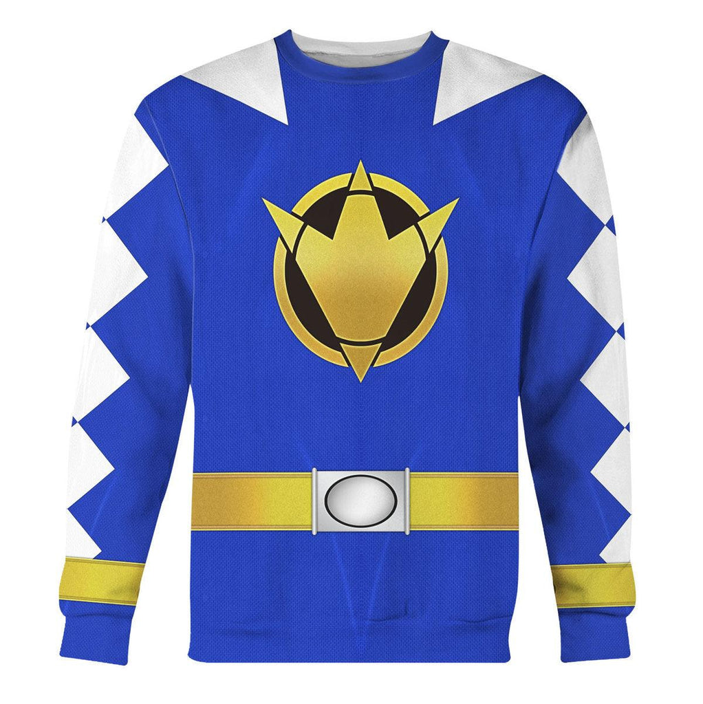 Gearhomie Blue Ranger Dino Thunder Hoodies Sweatshirt T-shirt Hawaiian Sweatpants - Gearhomie.com