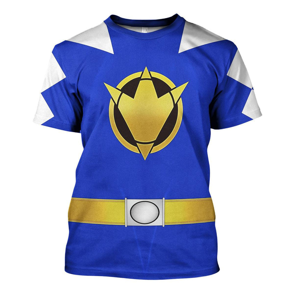 Gearhomie Blue Ranger Dino Thunder Hoodies Sweatshirt T-shirt Hawaiian Sweatpants - Gearhomie.com