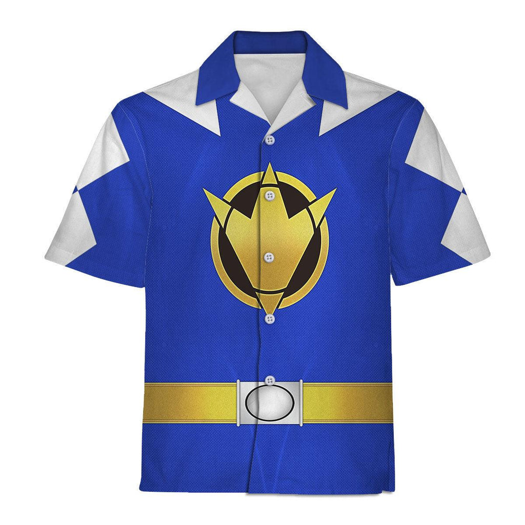 Gearhomie Blue Ranger Dino Thunder Hoodies Sweatshirt T-shirt Hawaiian Sweatpants - Gearhomie.com