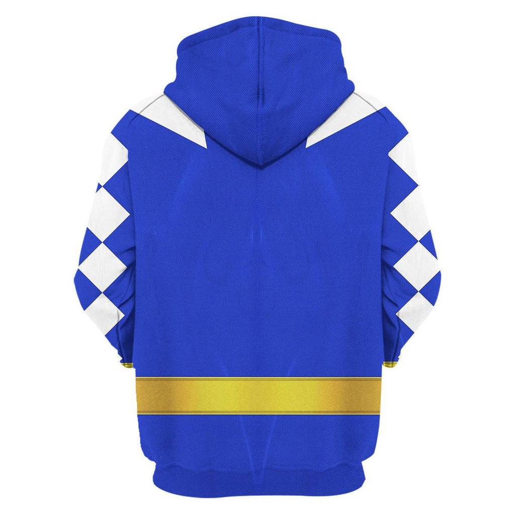 Gearhomie Blue Ranger Dino Thunder Hoodies Sweatshirt T-shirt Hawaiian Sweatpants - Gearhomie.com