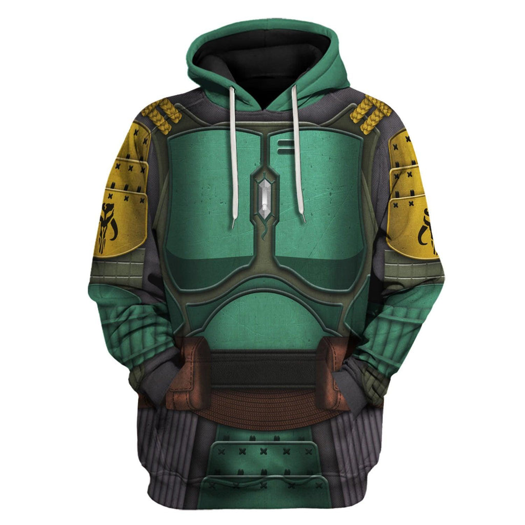 Gearhomie Boba Fet Samurai Costume Hoodie Sweatshirt T-Shirt Sweatpants - Gearhomie.com