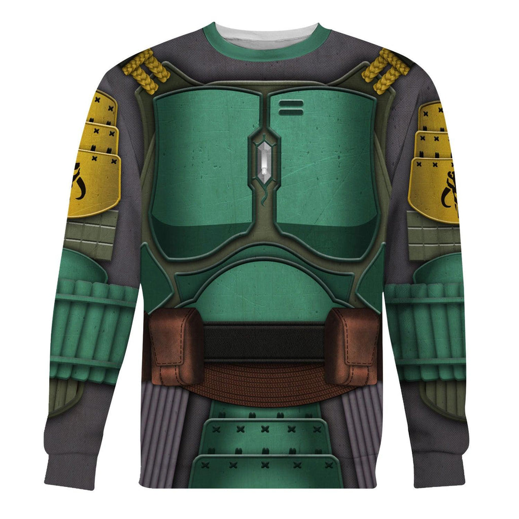 Gearhomie Boba Fet Samurai Costume Hoodie Sweatshirt T-Shirt Sweatpants - Gearhomie.com