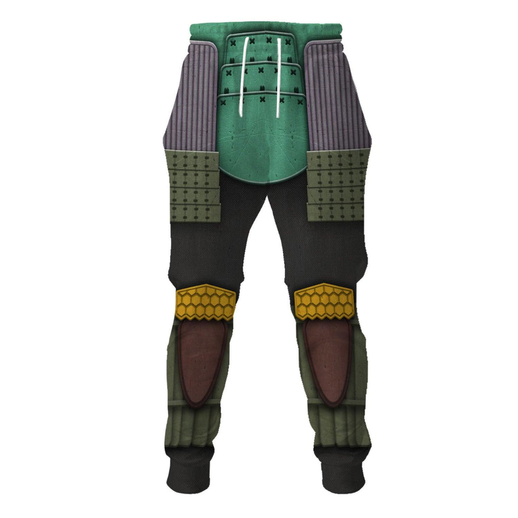 Gearhomie Boba Fet Samurai Costume Hoodie Sweatshirt T-Shirt Sweatpants - Gearhomie.com